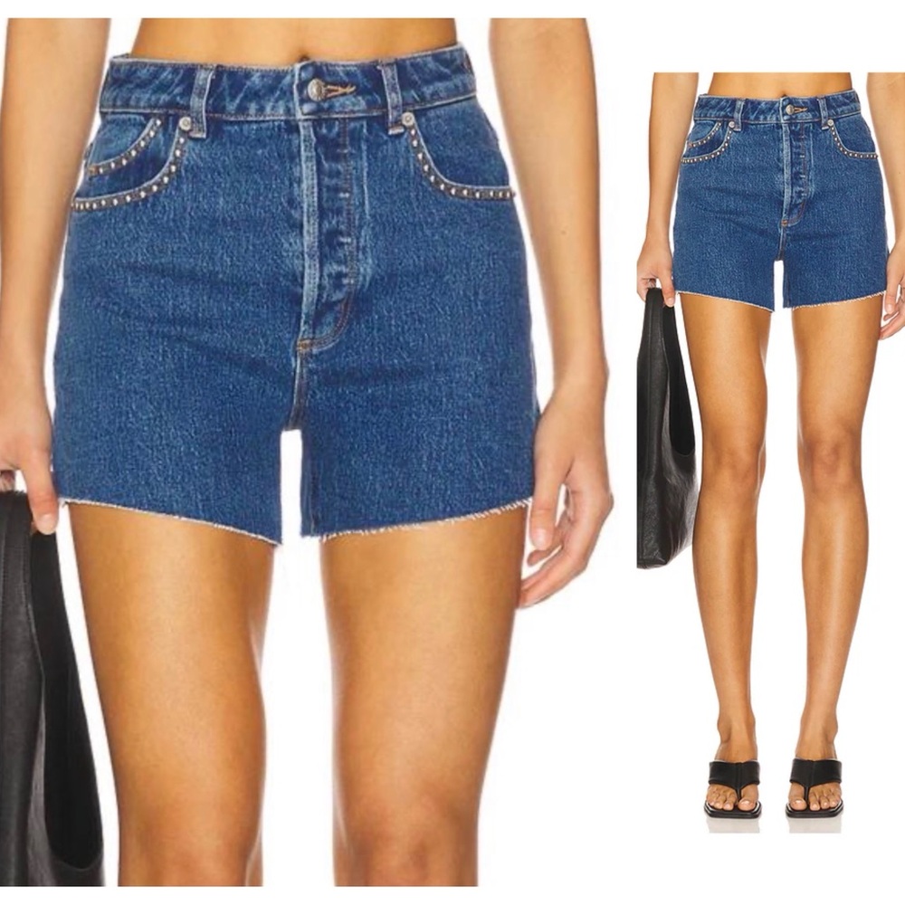Rolla's Original Short in a vintage blue wash size US 2